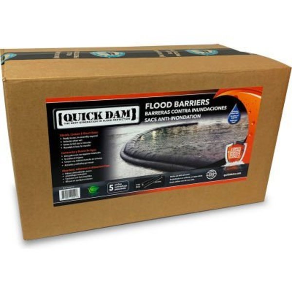 Absorbent Specialty Products Quick Dam Flood Barrier 17ft 5/Box QD617-5